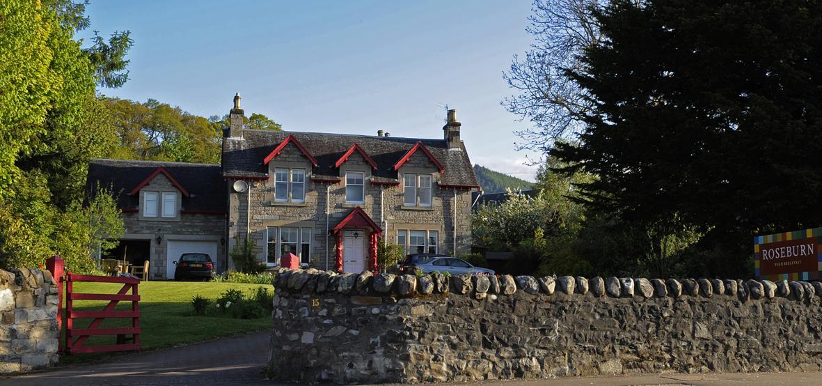 Roseburn B&B Pitlochry Bagian luar foto